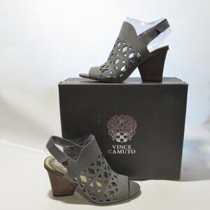 Vince Camuto Deverly Stacked Heels 7 M Black